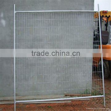 Australia standard construction hot dipped galvanized steel tube temporary mesh fence