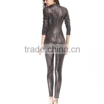 Wholesale Costumes For Adults Wholesale Sexy Faux Leather Cheap Latex Catsuit photo-6