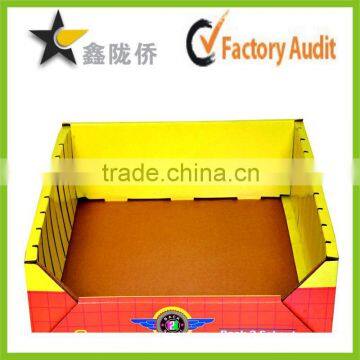 Custom E-flute corrugated cardboard Display Box for Promotion