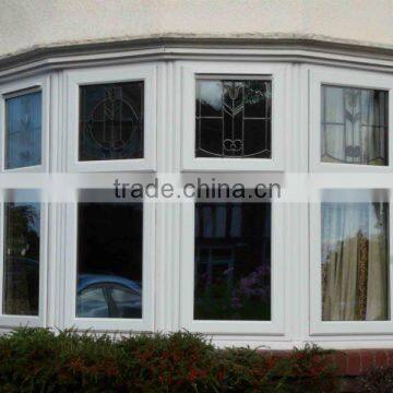 Europe Standard Pvc Curved Windows Design Form Weibo Manufacture photo-3
