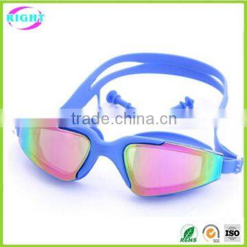 Wide Vision Adult Swimming Goggles With Earplugs photo-5