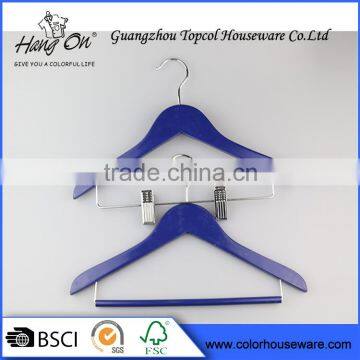 Wholesale Good Quality Wooden Coat Hanger Printed photo-3