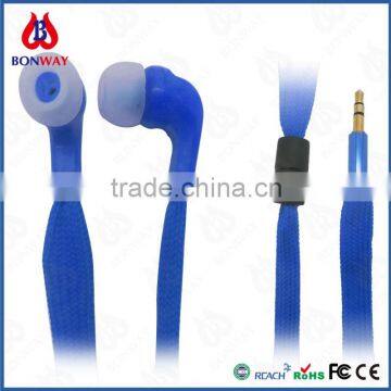 colorful rope cable earphone for cellphone