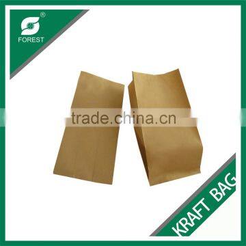 FACTORY PRICE BROWN TAKEAWAY FAST FOOD PAPERBAG WITH SEAL