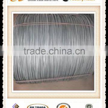 Black or galvanized SAE1008 steel wire rods SAE1006steel wire rod