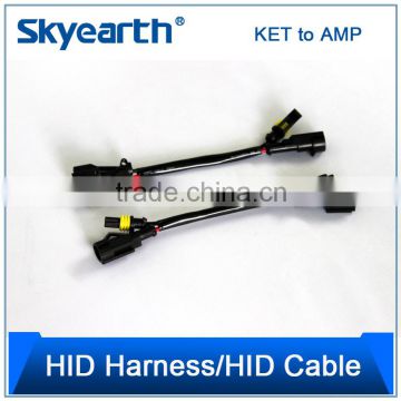 HID Conversion Kit Relay Wire Harness Adapter Wiring, Heavy Duty HID Relay Harness