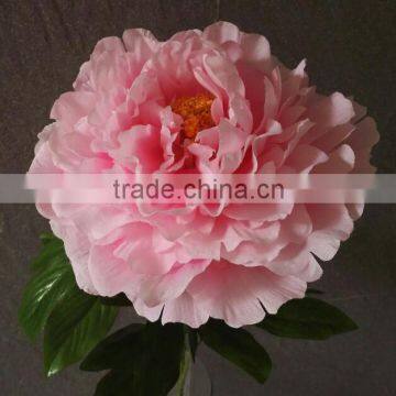 Cheap pink fake peony flowers for sale                        
                                                                                Supplier's Choice