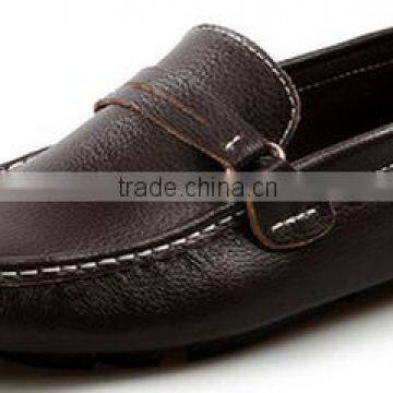 2016 Factory Price Loafers Shoes Slip on Leather Shoes for Men