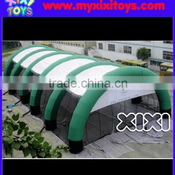 inflatable paintball arena with net,large inflatable arch tent