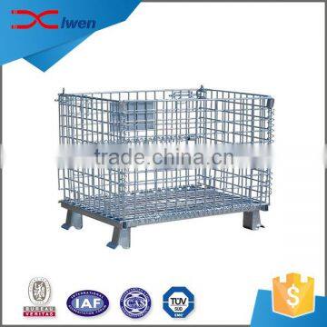 Collapsible high quantity custom wire mesh metal storage cage                        
                                                                                Supplier's Choice