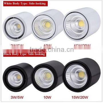 High quanlity led COB Downlights, LED indoor lights, LED Surface Mounted Downlights