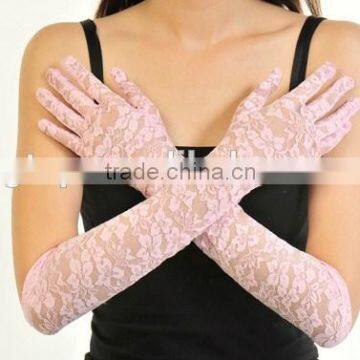 lace streth Gloves Wedding bridal glove LG-01