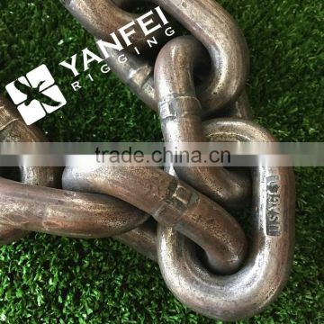 Standard Grade 80 Zinc Plated Lifting Chain For Marine Hardware And Other G80 Hardware