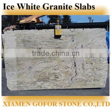 India White Granite, Lemon Ice White Granite Slabs