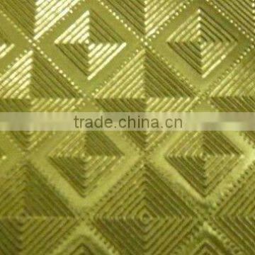 shining,golden,transfer,multi-flower decoration pvc artifical leather