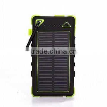 Solar Power Bank Charger, 8000mah, Waterproof,