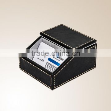 Top grade card holder / fine name card bo / leather business card holder / leather case