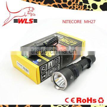 NEW Version Nitecore MH27 led flashlight 1000 lumens led flashlight torch Strobe tactical led flashlight