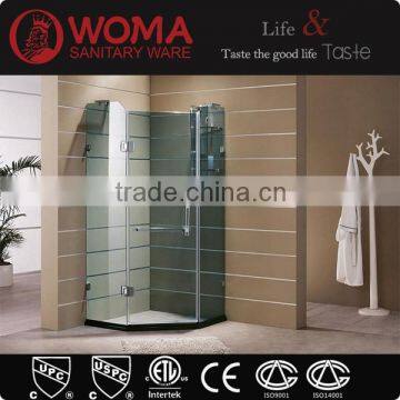 2016 European style design 8mm glass shower enclosures