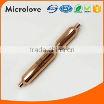 Spinning copper air conditioner muffler