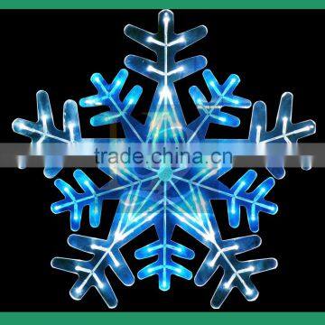 LED light acrylic Christmas decoration snowflake/Christmas motif