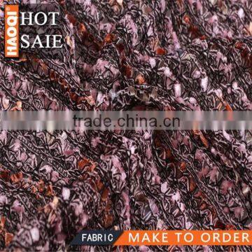 Direct Manufacturer clothing fabric factory shaoxing textile coarse knit fabric