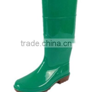 High quality fashion ladies pvc rain boots, pvc boots