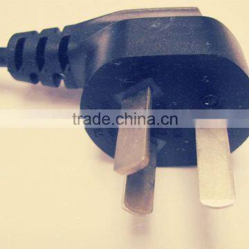 CCC standard10A/ 250V3pin electrical flat plug