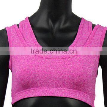 custom cool design confortable woman running suit running bra with shorts