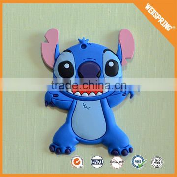 Decorative high quality 3d rubber fridge magnet