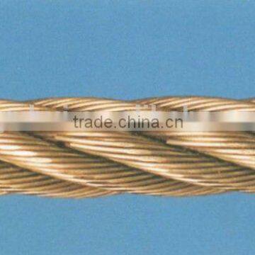 6x19+iwrc galvanized steel wire rope