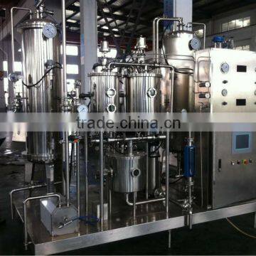 Beverage mixer for carbonated soft drink