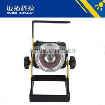Ninghai super bright 1000lumens zoom led floodlight outdoor protable flood light led lanterns