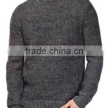 Waffle Crew knit jumper classic pullover sweater for mens new arrival