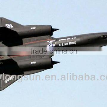 High Speed High Simulation SR-71 Electric Powered Jet Foam rc Model Airplane