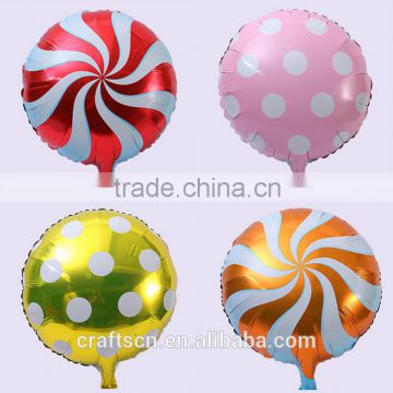 18" candy design foil balloon with EN71 test