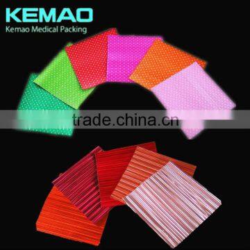 colorful corrugated chocolate foil wrapper