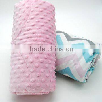 Wholesale New Coming Baby Girl Loves Cuddle Soft Breathable Lt Pink Baby Quilt