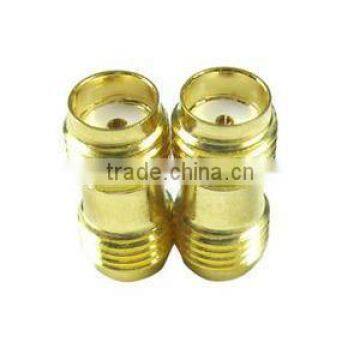 Plated gold 50ohm SMA female to SMA female antenna coupler RF adapter