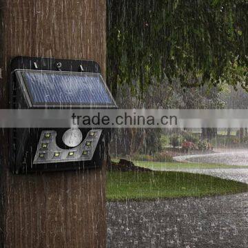 3 Lighting Level 50SMD LED Solar Motion Porch Lights Outdoor photo-6