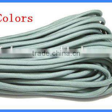 Grey 550lb Paracord Parachute DIY Paracord Rope For Bracelet