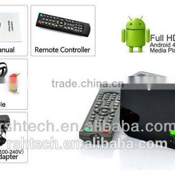 android smart tv box xbmc box hd media player ,supports Miracast DLNA and air play