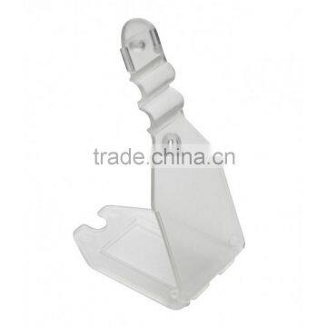 28*50mm Clear Plastic Euro Hook EPOS Swing Tag Price Ticket Holder Quality Choice photo-3