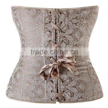 gold corset bustier corset underwear bamboo body underwear corset