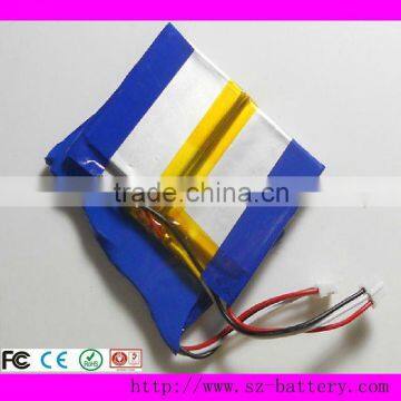 Rechargeable 660mAh 7.4v Li-polymer Battery