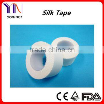 Medical Adhesive Silk Plaster White Tape CE FDA Certificated Manufacturers