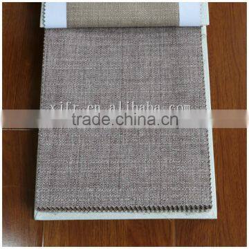 Plain style permanent fire retardant woven copy linen fabric XJCD 0817