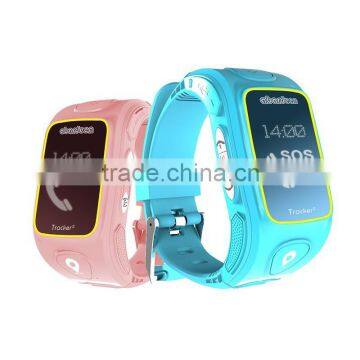 USB charge kids gps watch for tracking the kid's position