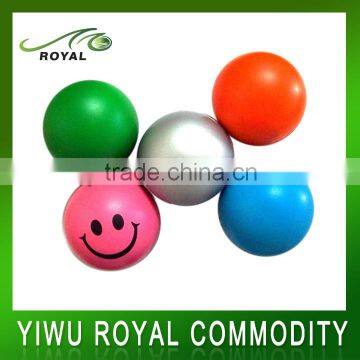 Cheap Colorful Soft PU Squeeze Foam Anti Stress Balls