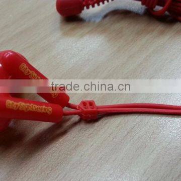 Red City Sightseeing Silicone Earphone In-ear